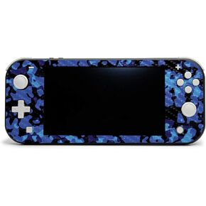 MIGHTY SKINS Carbon Fiber Skin Compatible with Nintendo Switch Lite - Blue Modern Camo | Protective, Durable Textured Carbon Fiber Finish | Easy to Apply, Remove, and Change Styles | Made in The USA