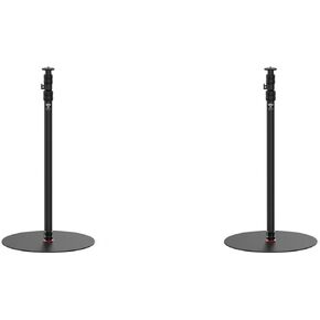 IFOOTAGE Cobra 2-Pack Round Base Monopod - 79 بوصة مونوبود كاميرا ألومنيوم قابل للتعديل مع قاعدة، سعة تحميل 22 رطلًا للفيديو الداخلي وأضواء التصوير الفوتوغرافي والمزيد in Kuwait