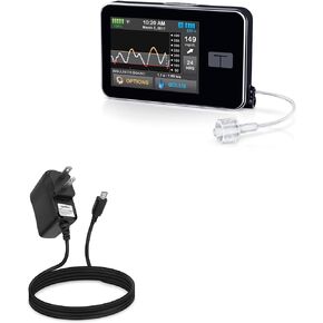 BoxWave Charger Compatible with Tandem t:Slim X2 Insulin Pump - Wall Charger Direct (5W), Wall Plug Charger