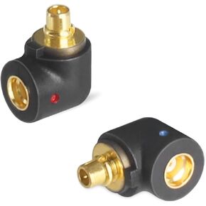 يعمل موصل كابل okcsc MMCX لكابل MMCX المتصل بسماعات Etymotic ER4 ER4SR ER4XR ER3XR ER3SE ER2XR ER2SE المتوافقة مع سماعات الأذن من سلسلة Etymotic بشكل منحني أسود in Kuwait