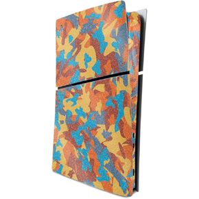MightySkins Glossy Glitter Skin Compatible with Playstation 5 Slim Digital Edition Bundle - Fallout | Protective, Durable High-Gloss Glitter Finish | Easy to Apply | Made in The USA