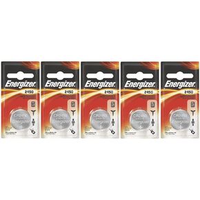 5 pcs Energizer CR2450 CR 2450 ECR2450 3v Lithium Battery