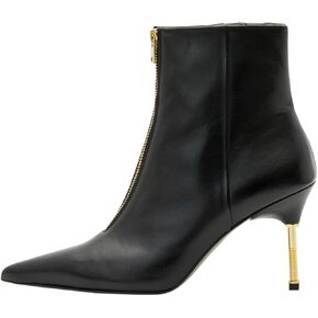 AllSaints Women's Natasha Leather Boot Mid Calf