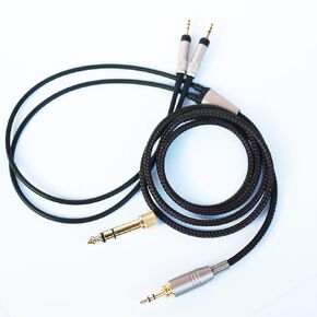 Replacement upgrade Audio Cable For Audio-Technica ATH-R70x Professional headphone 1.5m/4.5FT