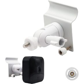NACETURE Vinyl Siding Mount Compatible with Blink Camera Outside with 360° Swivel & 90° Tilt Adjustment- Outdoor Camera Mount No Drill or Hole Needed- Weatherproof Vinyl Siding Hooks (1)