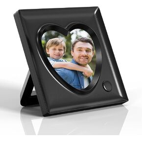 KWANWA 5x7 Picture Frame, Personalized 20S Voice Recordable Photo Frame, Vertical or Horizontal, Tabletop & Wall Mount, Gifts for Boys & Girls, Mother, Father, Grandparents, Birthday, Christmas