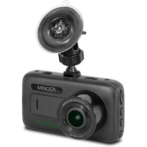Minolta MNCD2K10 2.5K Quad HD Dash Camera with 3.0" LCD Screen