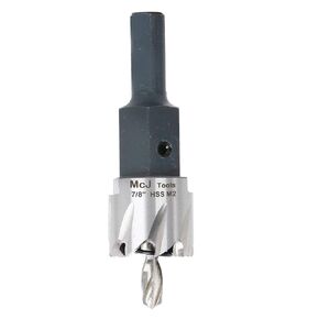 7/8 Inch HSS M2 Drill Bit Hole Saw for Metal, Steel, Iron, Alloy, Ideal for Electricians, Plumbers, DIYs, Metal Professionals