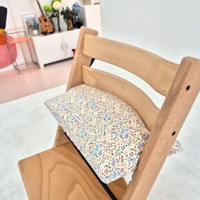 Cushion set Compatible with Stokke Tripp Trapp High Chair (Flower Garden (Sitting Cushion Only))