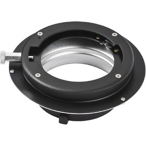 Andoer Metal Speedring Adapter Converter for Broncolor Mount to Bowens Mount, Photography Light Softbox Accessory