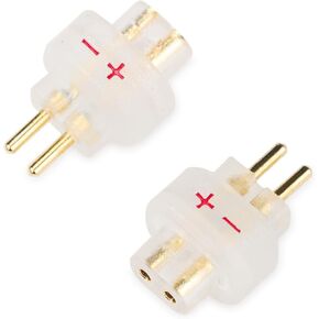 okcsc 0.78 2PIN Male to QDC 2PIN Female Headphone Adapter for 0.78 2PIN Earbuds to QDC Cable Lossless Audio Adaptor for KZ ZSN ZS10 ZSX ZST ZSR AS12 AS16 for TRN BA5 V90 V10 V20 MOONDROP 1 Pair Black