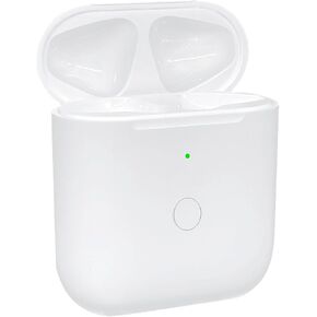 Charging Case Replacement Compatible with AirPods 1st & 2nd Generation, AirPods 1st & 2nd Wireless Charger Case with Bluetooth Pairing Sync Button
