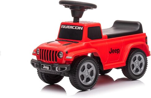 BEST RIDE ON CARS Jeep Gladiator Ride-On Push Car Combo - Versatile, Kid-Powered Fun with Realistic Features - Perfect for Ages 18 Months - 3 Years Old, Pink in Kuwait
