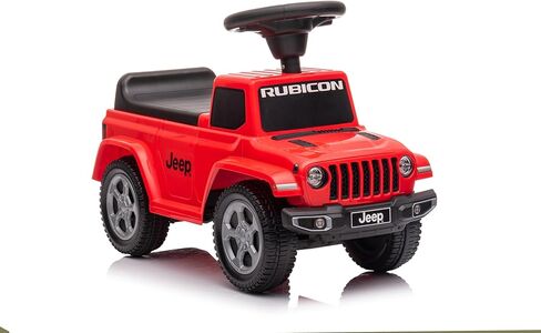 BEST RIDE ON CARS Jeep Gladiator Ride-On Push Car Combo - Versatile, Kid-Powered Fun with Realistic Features - Perfect for Ages 18 Months - 3 Years Old, Pink in Kuwait