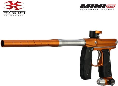 قلم تحديد مسدس كرات الطلاء الأوتوماتيكي الكامل من Maddog Empire Mini GS مع خزان كرات الطلاء 48/3000 HPA، محمل إلكتروني Empire Halo Too، حزام 4 كبسولات و(4) حزمة بداية القرون in Kuwait
