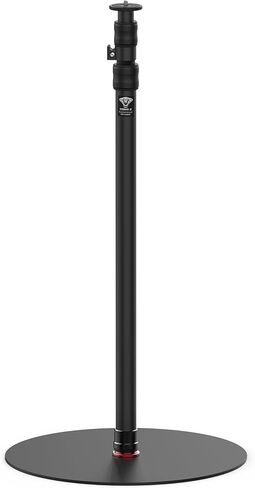 IFOOTAGE Cobra 2-Pack Round Base Monopod - 79" Adjustable Aluminum Camera Monopod with Base, 22 lbs Load Capacity for Indoor Video, Photography Lights and More in Saudi Arabia