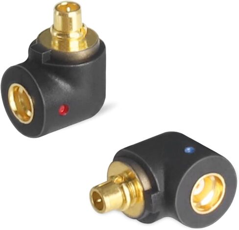 يعمل موصل كابل okcsc MMCX لكابل MMCX المتصل بسماعات Etymotic ER4 ER4SR ER4XR ER3XR ER3SE ER2XR ER2SE المتوافقة مع سماعات الأذن من سلسلة Etymotic بشكل منحني أسود in Kuwait