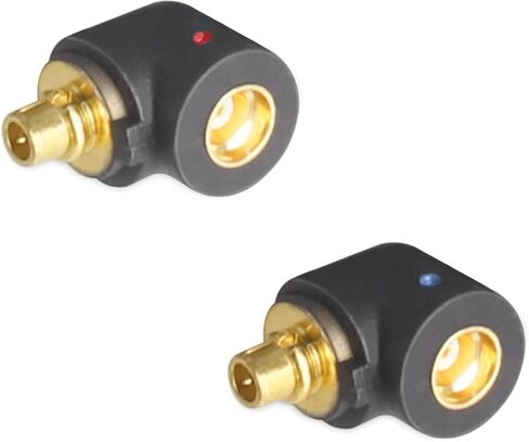 يعمل موصل كابل okcsc MMCX لكابل MMCX المتصل بسماعات Etymotic ER4 ER4SR ER4XR ER3XR ER3SE ER2XR ER2SE المتوافقة مع سماعات الأذن من سلسلة Etymotic بشكل منحني أسود in Kuwait