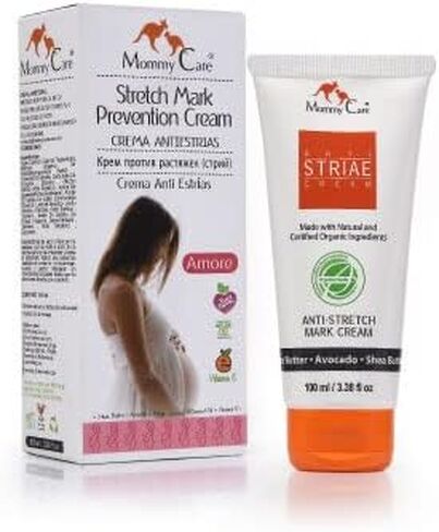 Stretch Mark Remover For Pregnancy, Anti Striae - Anti Stretch Marks, All Natural Organic Maternity Stretch Mark Prevention Lotion With Laminaria seaweed, Shea Butter Avocado and Olive Oil 3.38 fl oz in Kuwait