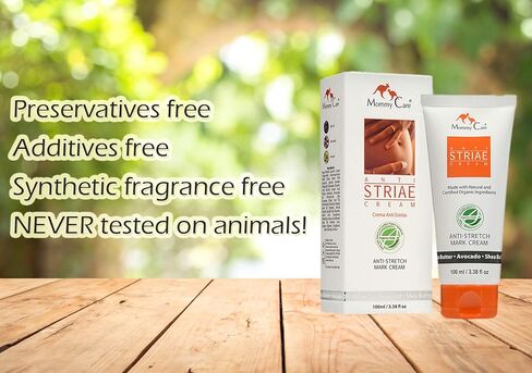 Stretch Mark Remover For Pregnancy, Anti Striae - Anti Stretch Marks, All Natural Organic Maternity Stretch Mark Prevention Lotion With Laminaria seaweed, Shea Butter Avocado and Olive Oil 3.38 fl oz in Kuwait