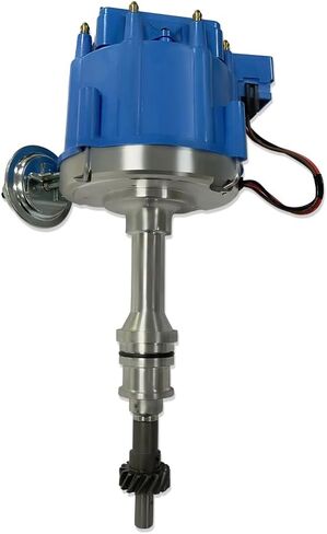 DEMOTOR PERFORMANCE HEI Distributor 65K Coil JM6511R for AMC Jeep 6 Cylinder 232 258 4.0L 4.2L Red Cap in Saudi Arabia