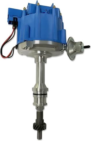 DEMOTOR PERFORMANCE HEI Distributor 65K Coil JM6511R for AMC Jeep 6 Cylinder 232 258 4.0L 4.2L Red Cap in Saudi Arabia