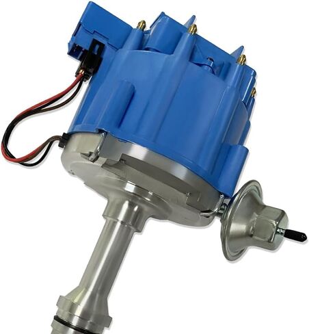 DEMOTOR PERFORMANCE HEI Distributor 65K Coil JM6511R for AMC Jeep 6 Cylinder 232 258 4.0L 4.2L Red Cap in Saudi Arabia