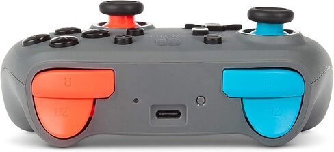 وحدة التحكم اللاسلكية PowerA Nano Enhanced لجهاز Nintendo Switch - رمادي-نيون (متجدد) in Saudi Arabia