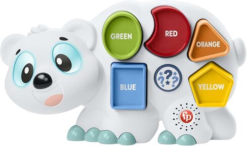 Fisher-Price Linkimals Puzzlin’ Shapes Polar Bear Toddler Toy (QE) in Saudi Arabia