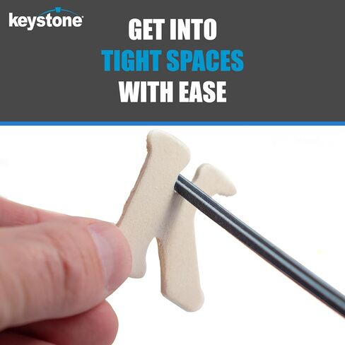 100 أغصان أو عصي صنفرة من Keystone مثالية لنماذج الأعمال الفنية والهوايات الخشبية ونماذج مختلطة وأطوال كاشطة مبطنة in Kuwait