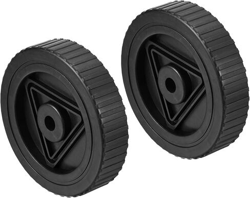 PATIKIL 4.7" Air Compressor Wheels, 2 Pack Universal Air Compressor Wheel Replacement Part with 0.5" Dia. Hole for Easy Mobility in Saudi Arabia