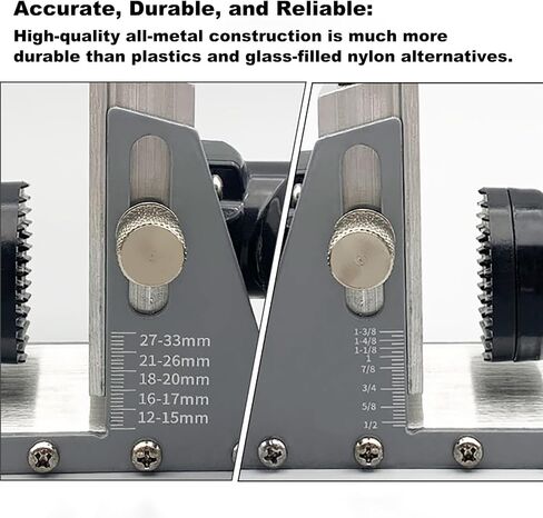 Pocket Hole Jig Kit, Upgraded Metal Pocket Hole Jig Syste, Pro Versatile Jig for Strong Joints,provision for dust collection/extraction, Precise Pocket Screw Jig, for DIY Carpentry Projects in Saudi Arabia