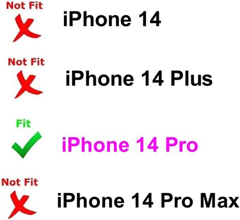 2 x PHONSUN Pre-Cut Frame Water Resistant Waterproof Adhesive Sticker/Double Sdied Tape for Apple iPhone 14 Pro in Saudi Arabia