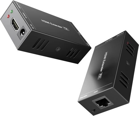 موسع HDMI بطول 165 قدم من PWAYTEK على Cat5e/6 واحد، ويمتد فيديو 1080P@60 هرتز، وينقل الصوت والفيديو بشكل متزامن، ويدعم 3D، POC، EDID in Kuwait