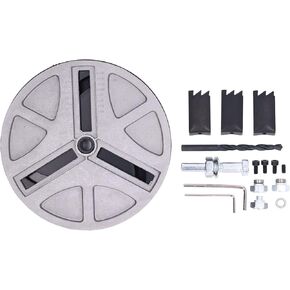 Adjustable Punching Saw, Adjustable Hole Saw Adjustable Hole Saw 45-130 mm/1.8in to 5.11in Dia Hole Cutter Drill Bit for Drilling Holes in Plastic Wood Drywall Pipes