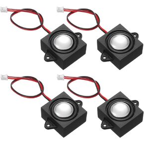 uxcell 2Pcs Speaker 3 Watt 8 Ohm Mini Speaker Micro Speaker with JST-PH2.0 Interface for Small Electronic Projects Advertising Machines LCD TV Monitors