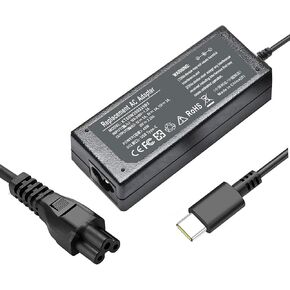 Chromebook Charger, 45W USB C Laptop Charger for HP Chromebook X360 14 14-ca051wm 14-ca052wm 14-ca061dx 14-ca043cl Chromebook Chrager USB C