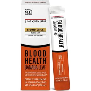 JungKwanJang Korean Red Panax Ginseng (1000mg) Energy Boost Extract Sticks, 10 Count