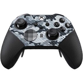 MightySkins Carbon Fiber Skin Compatible with Xbox Elite Series 2 Controller - Gray Camouflage | Protective, Durable Textured Carbon Fiber Finish | Easy to Apply | Made in The USA