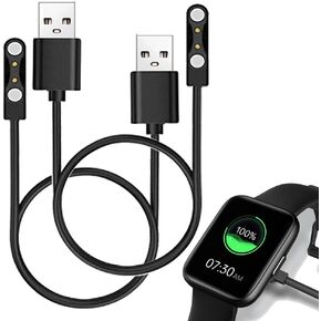 Charger Cables Compatible with OYV TGW101 1.83" Fitness Tracker Smart Watch, 2-Pack