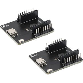 2Pcs ESP32-CAM Development Board Test Board WiFi OV2640 Camera Module Serial Port Downloader Type-C to Serial Port