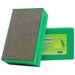 Diamond hand polishing pad is bright and has long service life. It is suitable for granite, glass, ceramics and marble (200 GRIT)