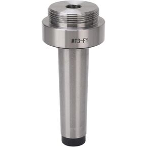 Straight Boring Shank, Lathe Drill Boring Head Arbor MT3‑1‑1/2‑18UNF‑M12 High Carbon Steel Collect Connecting Rod Adapter for Lathe Machine Tool