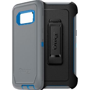Otterbox Defender Series Screenless Edition Case for Samsung Galaxy S8 (Only) - Holster Clip Included - Non-Retail Packaging - Marathoner (Cowabunga Blue/Gunmetal Grey)
