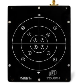 TOJOIN 0.8-6GHz Panel Antenna Coupler with SMA-Female Connector for Wireless Communication WIFI/4G/5G/Bluetooth Near Field Test
