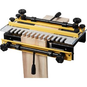 VEVOR Dovetail Jig, 12 in Width, Dove Tailing Router Jigs with Router Bit & 1/2" Template, Precise Alignment Dove Tail Jig, Mortise and Tenon Jig Woodworking Tools for Furniture & Wood Cabinet Making