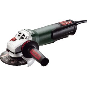Metabo 5-Inch Angle Grinder, 11,000 RPM, 13.5 Amp with Electronics, Non-Locking Paddle Switch, Made in Germany, WEP 15-125 Quick, 600476420, Green
