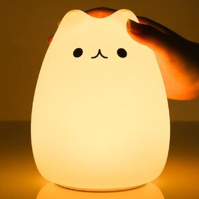 Tremdwoto Night Light for Kids, Penguin Silicone Nightlight Lamp, 7 Color Changing Nursery Night Light for Kids Bedroom, Super Gift for Boys Girls Toddler Children