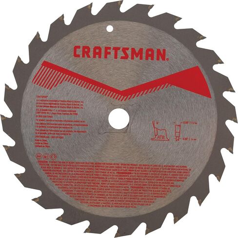 CRAFTSMAN 7-1/4 Inch 24T Framing/Ripping Circular Saw Blade (CMAS272524) in Saudi Arabia
