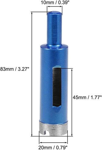 uxcell 22mm Diamond Drill Bits Hole Saws Cutter Tool for Stone Concrete in Saudi Arabia